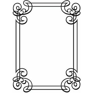 Darice 1218-31 Embossing Folder, 4.25 by 5.75-Inch, Corner Scroll Design